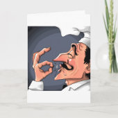 6e verjaardag Chef Kaart (Voorkant)