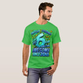 6e verjaardag Comic Style Geweldig sinds 2018 6 ja T-shirt (Voorkant volledig)