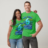 6e verjaardag Comic Style Geweldig sinds 2018 6 ja T-shirt (Unisex)