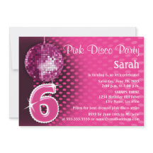 6e verjaardag Disco Party