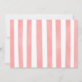 6e verjaardag eenhoorn foto uitnodiging (Achterkant)