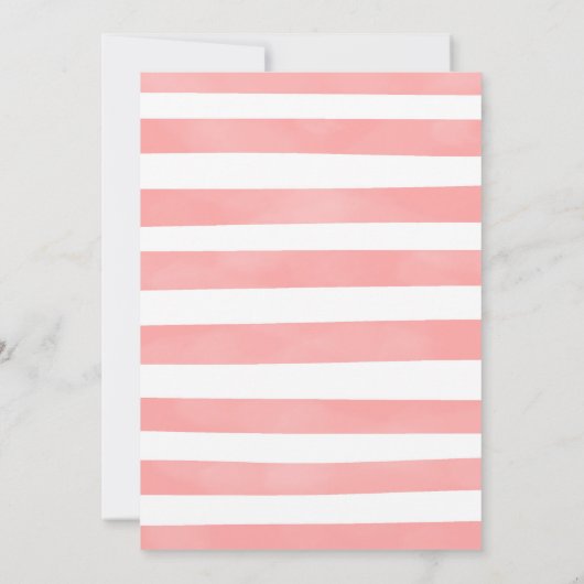 6e verjaardag eenhoorn uitnodiging (Achterkant)