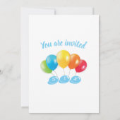 6e verjaardag foto collage nummer 6 Jongen Kaart (Achterkant)