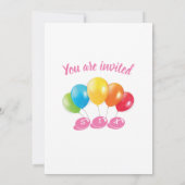 6e verjaardag foto collage nummer 6 Meisje Kaart (Achterkant)