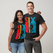 6e verjaardag Gift Six  Basketball 6 jaar T-shirt (Unisex)