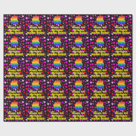 6e verjaardag: Het liefhebbende Kunstpatroon, Rege Cadeaupapier