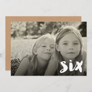 6e verjaardag jongens meisjes nummer zes foto's I Kaart