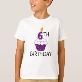 6e verjaardag Kinder T-Shirt