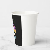 6e Verjaardag Meisjes Gift T-shirt Papieren Bekers (Links)