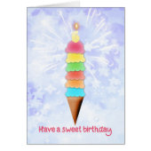 6e verjaardag reuzenijs (Voorkant)