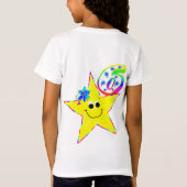 6e verjaardag Shirt sterren (Achterkant)