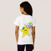 6e verjaardag Shirt sterren (Achterkant volledig)
