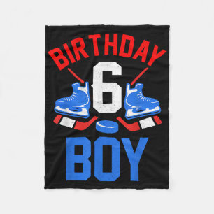 6e Verjaardag Shirt Voor Meisjes Jongens 6 Yrs Old Fleece Deken