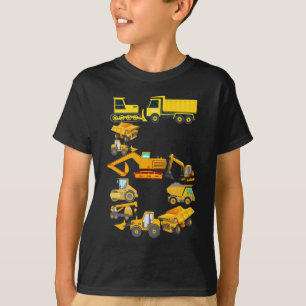 6e verjaardag van de bouw van een vrachtwagen van  t-shirt