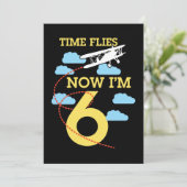6e verjaardag van de geboorte van het Boys-vliegtu Kaart (Staand voorkant)