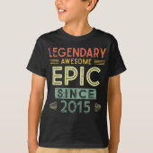 6e verjaardag van de Legendary 2015 T-shirt (Voorkant)