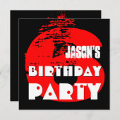 6e verjaardag van het 6 jaar oud baanontwerp kaart (Voorkant / Achterkant)