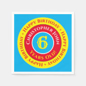 6e verjaardag van het artikel van Napels Servet (Voorkant)