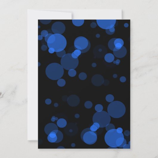 6e verjaardagsballonnen Kinderen Blauwe Jongensfee Kaart (Achterkant)