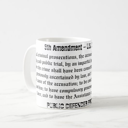 6e wijziging Mok (Voorkant links)