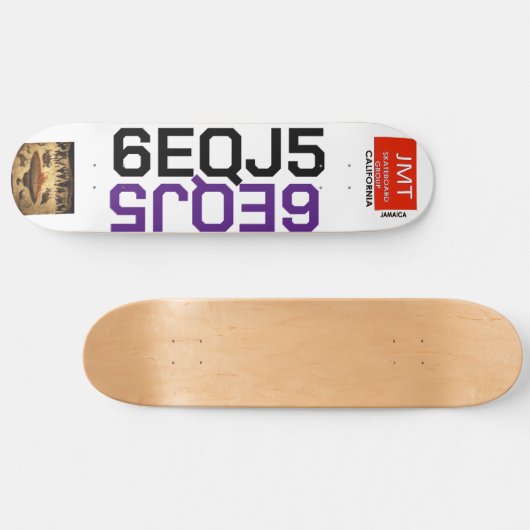 6EQJ5. CODE. JMT 8 1/4"Skateboarddek Persoonlijk Skateboard (Horizontaal)