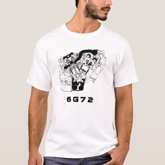 6g72_basisch t-shirt (Voorkant)