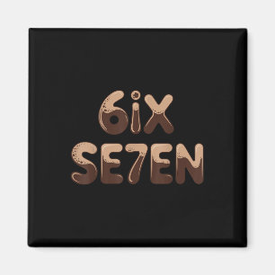 6ix Se7en Grappige 67 Six Seven Meme Koffie Espres Magneet