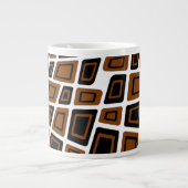 6O's Deco Grote Koffiekop (Voorkant)