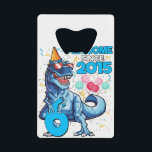 6th Birthday Dinosaur 6 Year Old Boy Kids Awesome Creditkaart Flessenopener<br><div class="desc">6e verjaardag Dinosaur 6 jaar oud Kind Geweldige sinds 2015 T-Shirt</div>