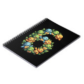 6th Birthday Sea Turtle Tortoise Theme Party 6 Yea Notitieboek (Linkerzijde)