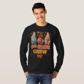 6th Grade Crew Gnomes Thanksgiving Grateful Sixth T-shirt (Voorkant volledig)