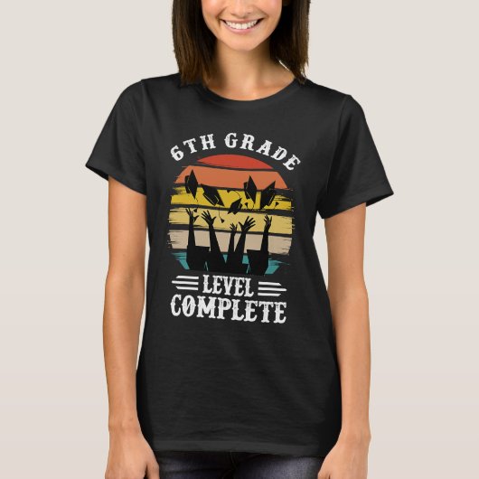 6th Grade Graduation  For Him Boys Daughter Son 20 T-shirt (Voorkant)
