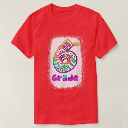 6th Grade Hello Sixth Grade Squad Funny Back To T-shirt (Design voorkant)
