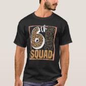 6th Grade Squad Leopard Teacher Student T-shirt (Voorkant)