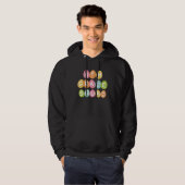 6th Grade Squad Teacher Student Team Happy Easter  Hoodie (Voorkant volledig)