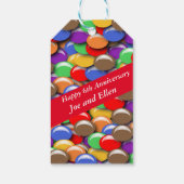 6th Wedding Anniversary Candy, Cadeaulabel (Achterkant)