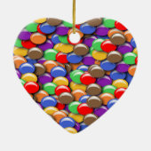 6th Wedding Anniversary Candy, Keramisch Ornament (Achterkant)