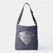 6th Wedding Jubileum Sugar, Iron, Amethyst Crossbody Tas (Voorkant)