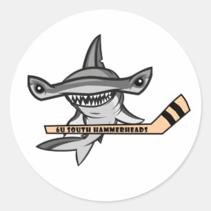 6U Hammerhead Spring 2022 Ronde Sticker
