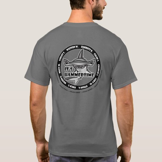 6U Hammerhead Spring 2022 T-Shirt (Achterkant)