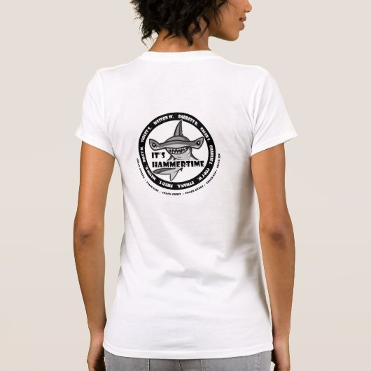6U Voorjaar Zuid-Hammerhead 2022 T-shirt (Achterkant)