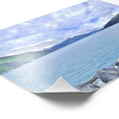 6x4 foto dicht bij Valdez, Alaska Afdruk (Hoek)