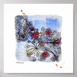 6x6 afdrukken - 5-8-2020 poster