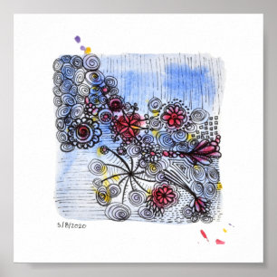 6x6 afdrukken - 5-8-2020 poster