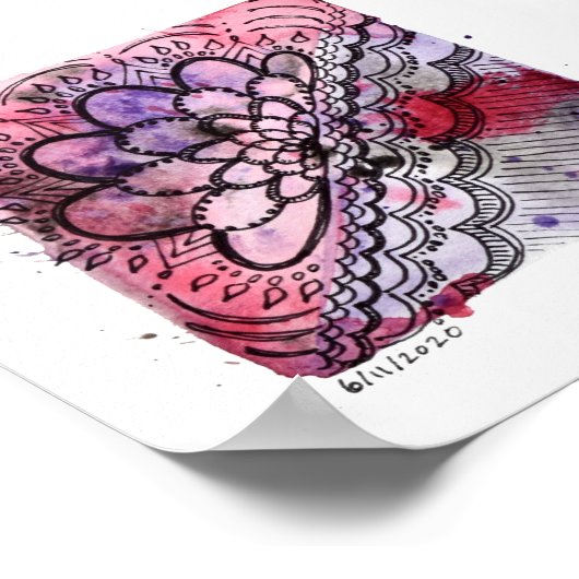 6x6 afdrukken - 6-11-2020 poster (Hoek)