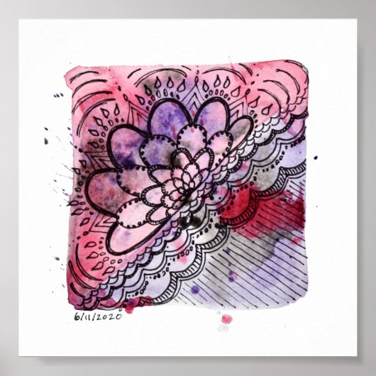 6x6 afdrukken - 6-11-2020 poster (Voorkant)