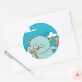 7月モンスターシール。 RONDE STICKER (Envelop)