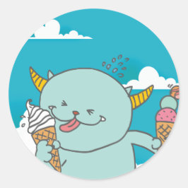 7月モンスターシール。 RONDE STICKER