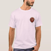 [700] Assyrian Winged Bull - Gold Lamassu T-shirt (Voorkant)