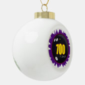 700 Bowling-reeks Keramische Bal Ornament (Links)